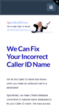 Mobile Screenshot of fixcallerid.com